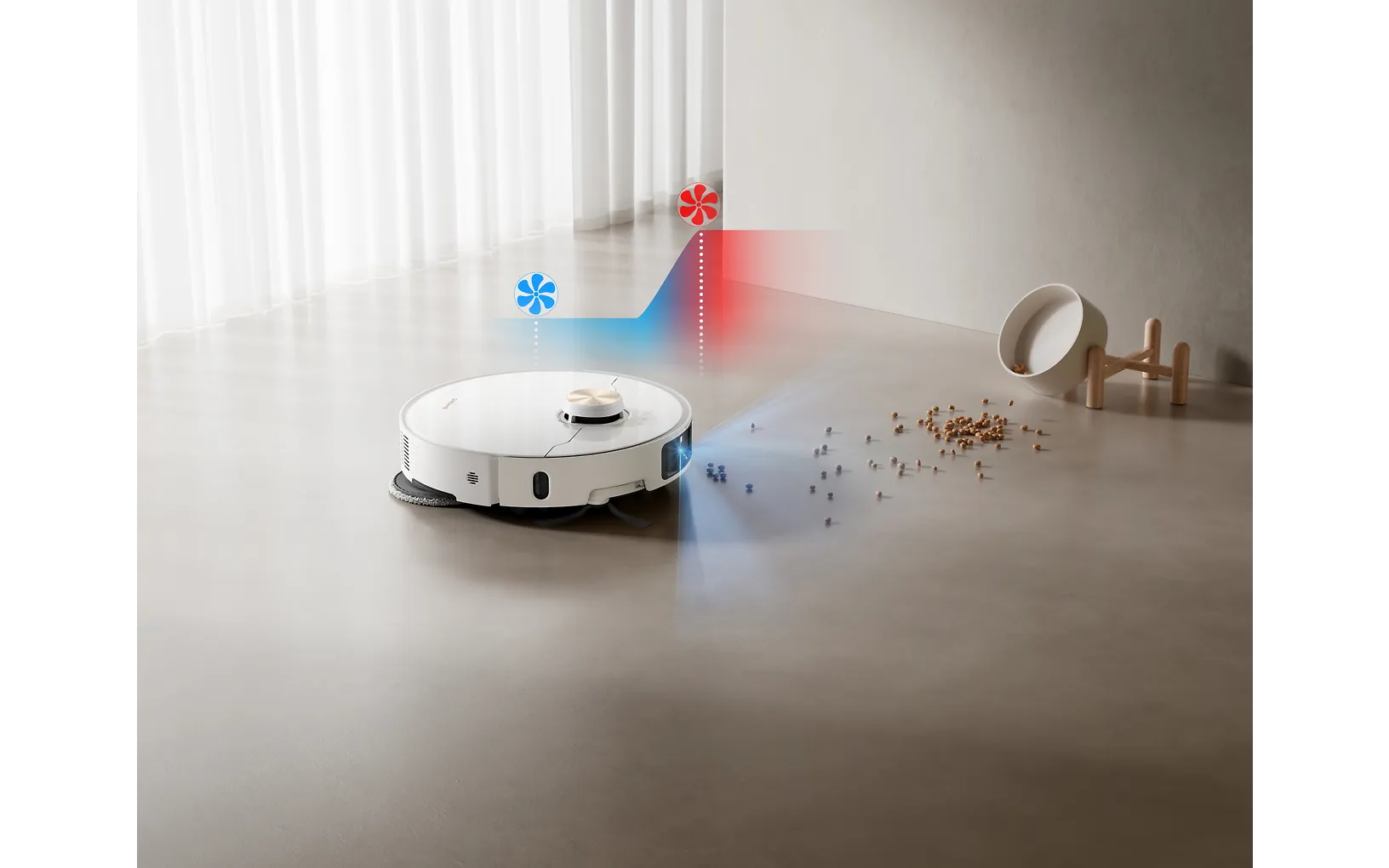 Dreame L40s Pro Ultra robotti-imuri, valkoinen - Image 26