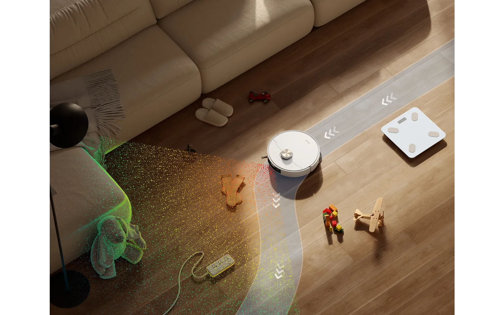 Dreame L40s Pro Ultra robotti-imuri, valkoinen - Image 28