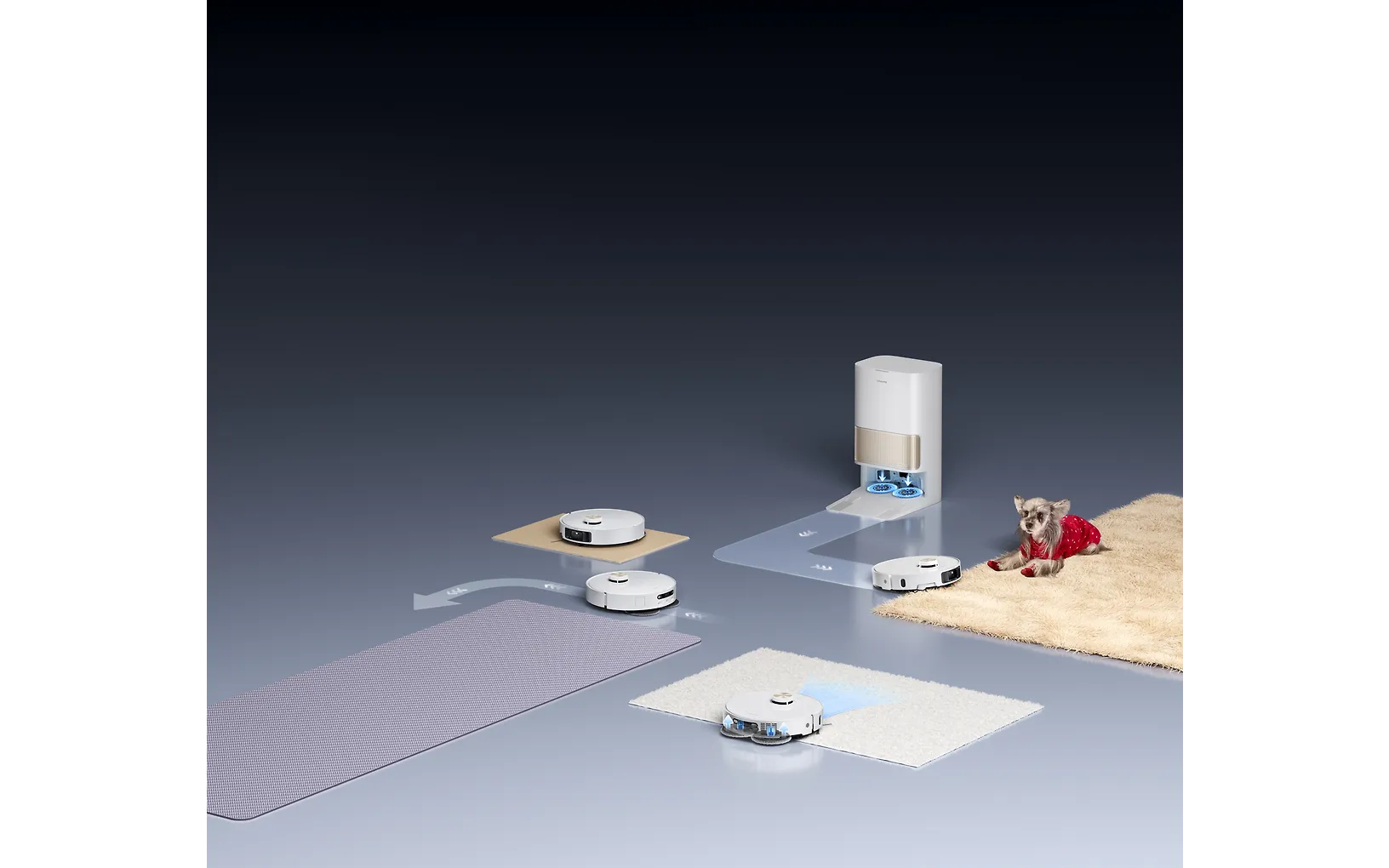 Dreame L40s Pro Ultra robotti-imuri, valkoinen - Image 30