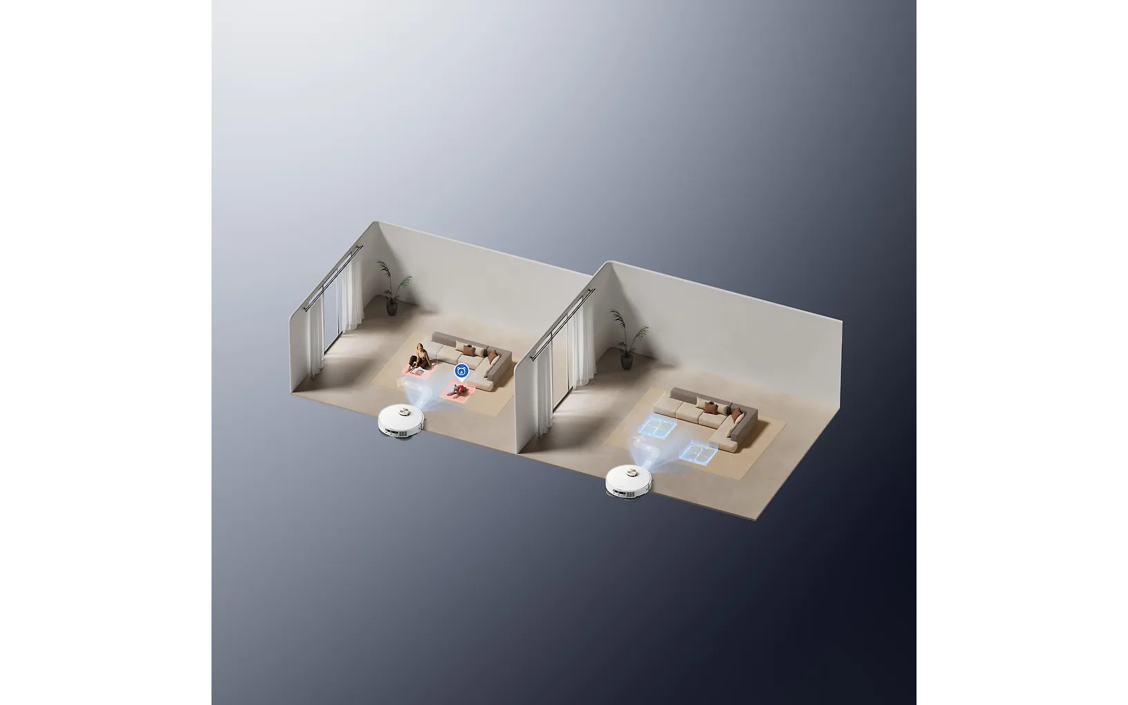 Dreame L40s Pro Ultra robotti-imuri, valkoinen - Image 31