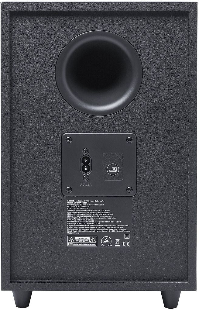 JBL Cinema SB550 3.1 soundbar langattomalla subwooferilla - Image 5