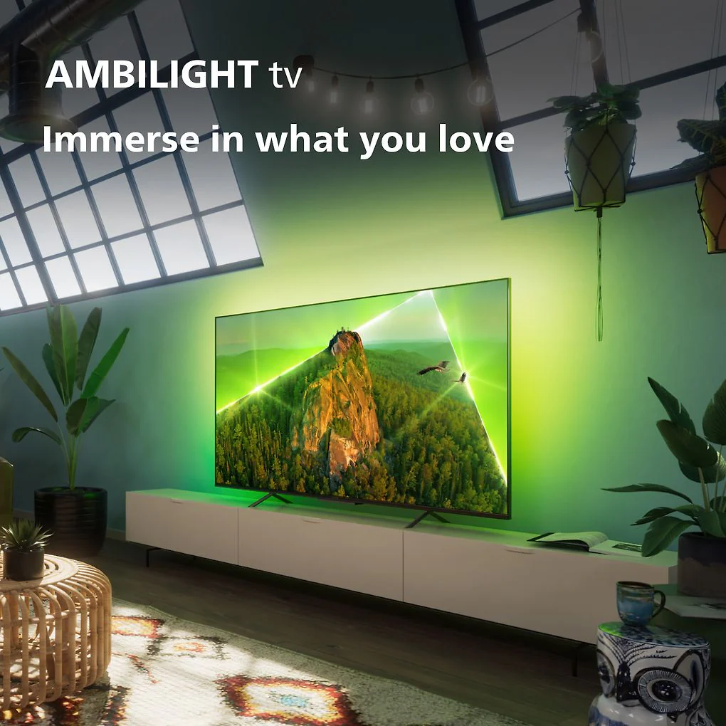Philips PUS8108 43" 4K LED-TV Ambilight - Image 4
