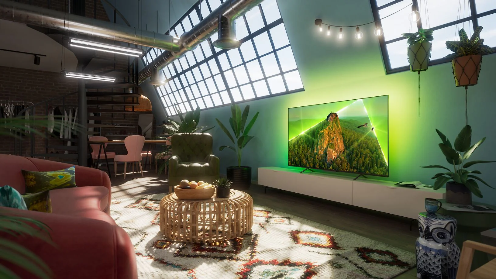 Philips PUS8108 43" 4K LED-TV Ambilight - Image 9