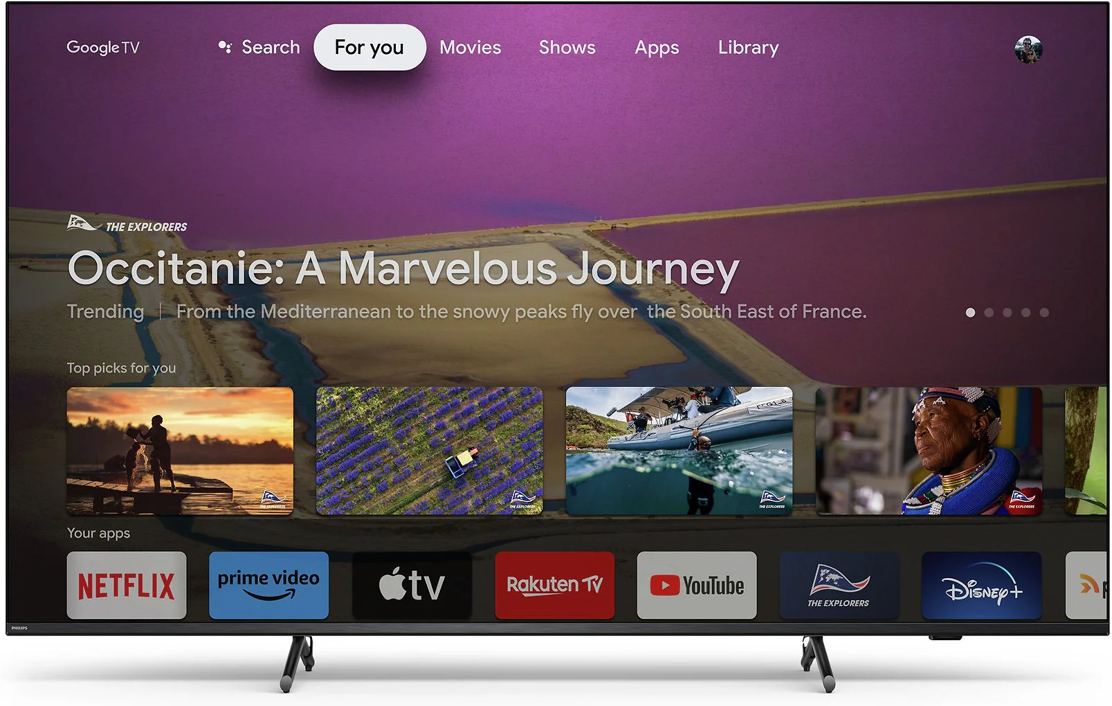 Philips The One PUS8808 75" 4K LED Ambilight Google TV - Image 6