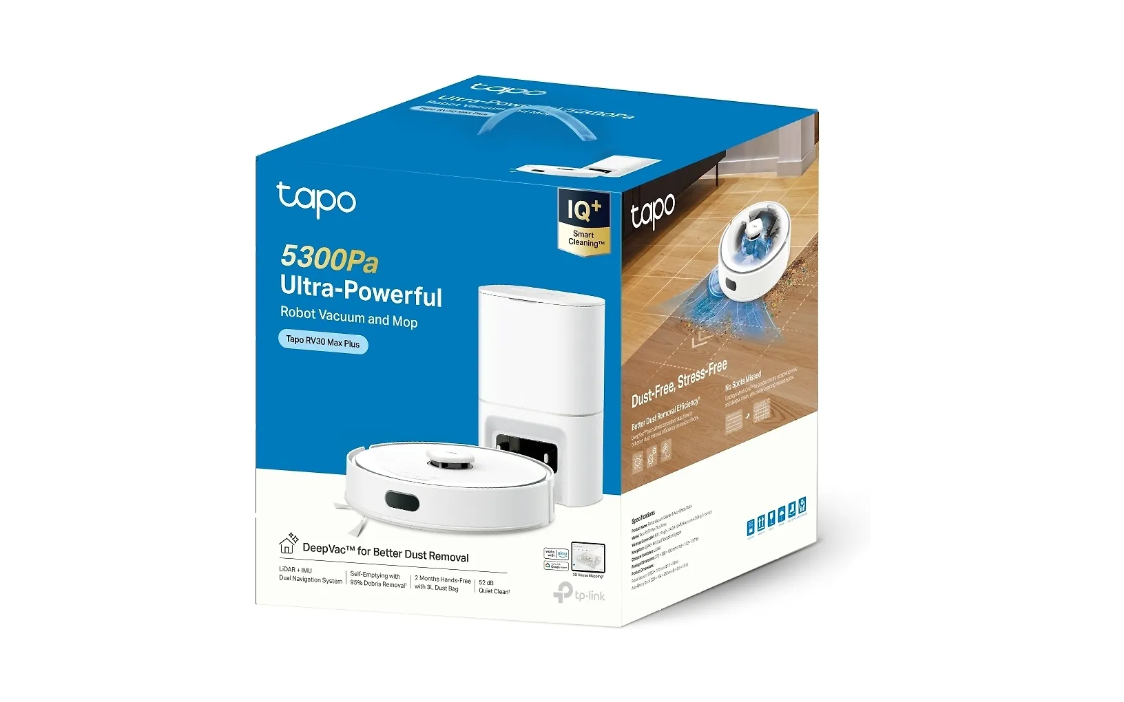 TP-link Tapo RV30 Max Plus, valkoinen - Image 5