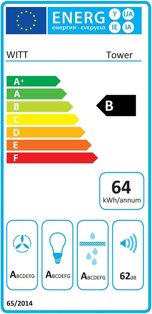 Witt Tower W saarekeliesituuletin 40cm - Image 3